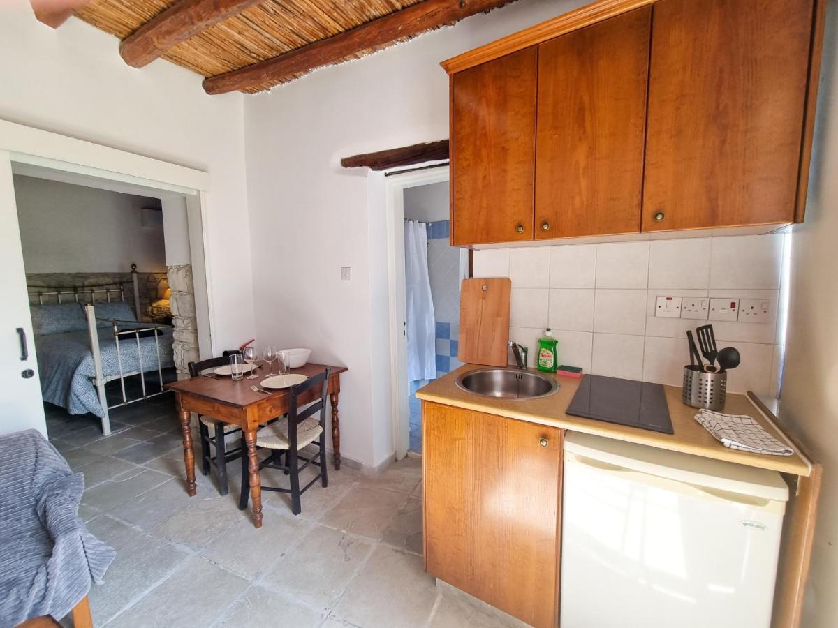 Athena'S Pool Oasis Apartment Skarinou Bagian luar foto