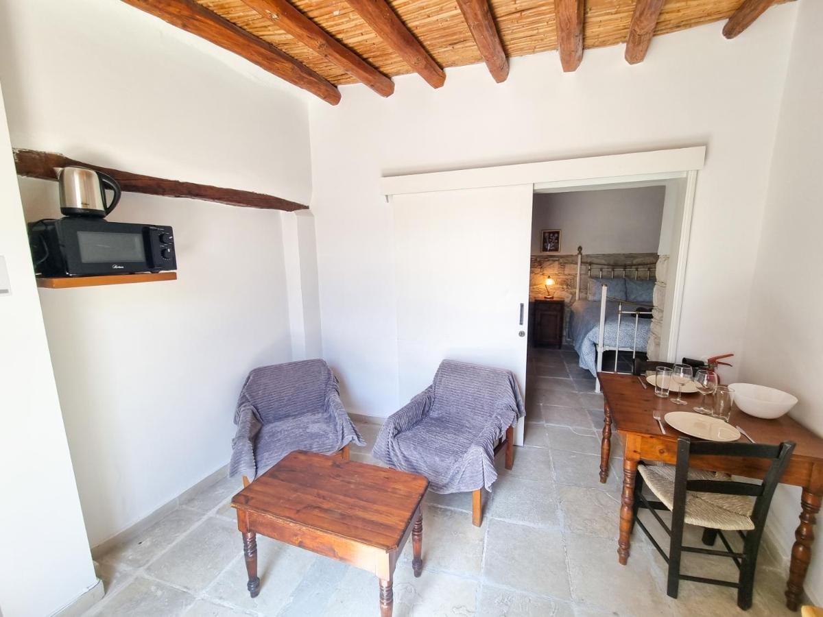 Athena'S Pool Oasis Apartment Skarinou Bagian luar foto